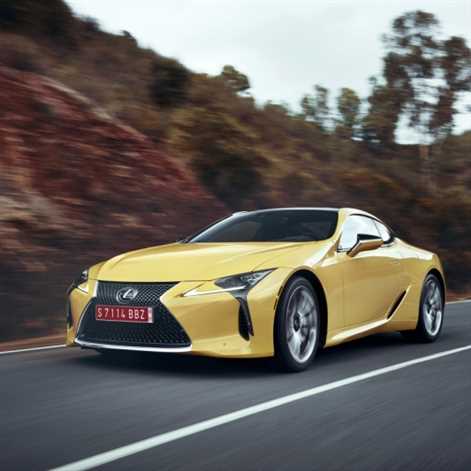 Lexus LC F z silnikiem 600 KM