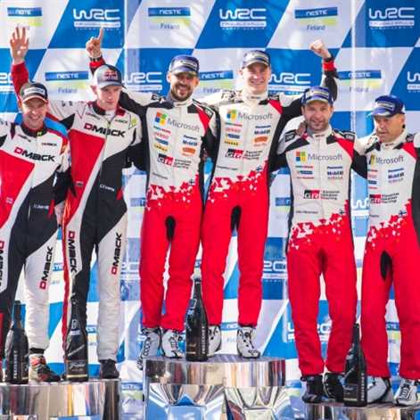 Rajd Finlandii: Historyczny wynik Toyoty Yaris WRC