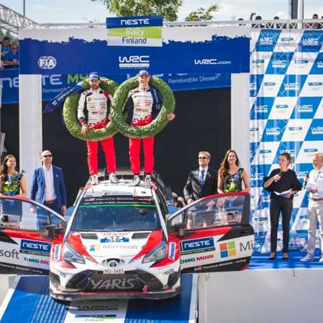 Rajd Finlandii: Historyczny wynik Toyoty Yaris WRC