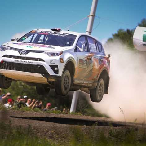 Toyota Rally RAV4 Ryana Millena niezwyciężona w rajdowych mistrzostwach ARA 2017 w USA