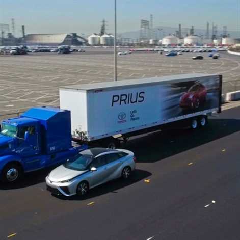 Wodorowa ciężarówka Toyoty wyjedzie na ulice Los Angeles już w przyszłym tygodniu