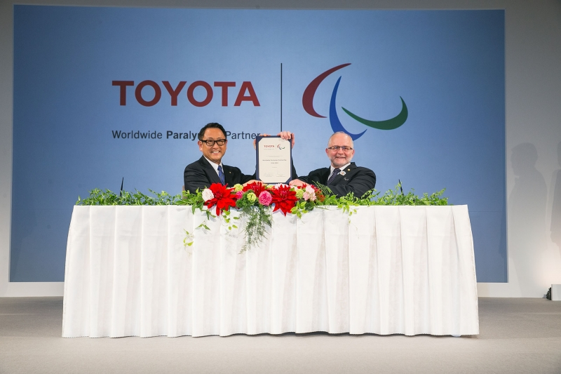 Toyota została głównym sponsorem Międzynarodowego Komitetu Paraolimpijskiego
