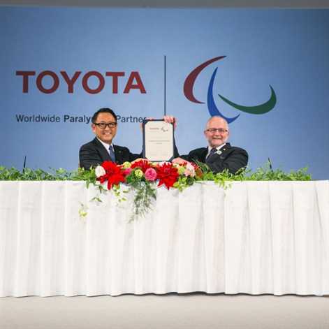 Toyota została głównym sponsorem Międzynarodowego Komitetu Paraolimpijskiego