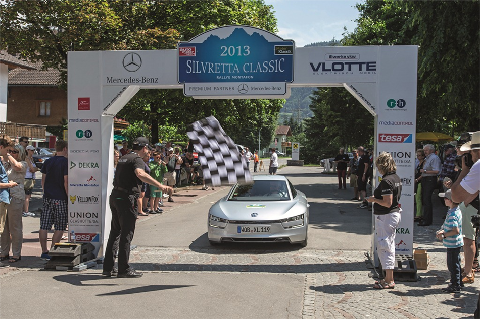 Volkswagen wygrywa w rajdzie Silvretta 2013