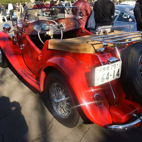 Zabytkowe perły na Classic Car Festival w Tokio