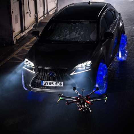 Lexus NX na lodowych kołach
