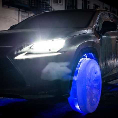 Lexus NX na lodowych kołach