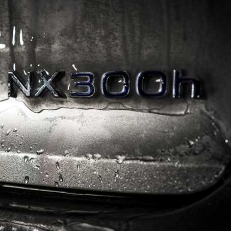 Lexus NX na lodowych kołach