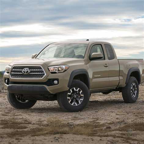Odświeżona Toyota Tacoma 2016 z uchwytem do kamery GoPro w standardzie