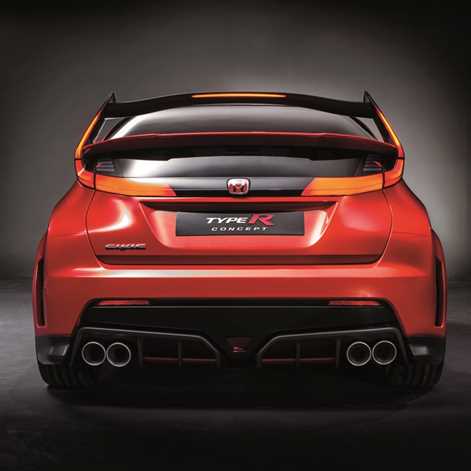 Honda Civic Type R Concept pokazana w Genewie