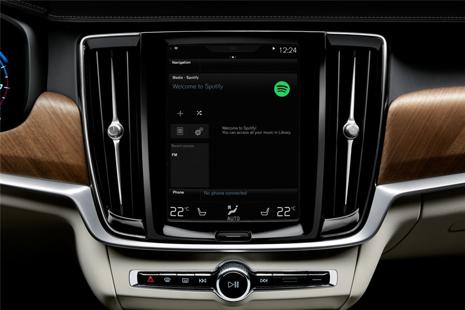 Spotify w nowych Volvo bez konieczności podłączania smartfona