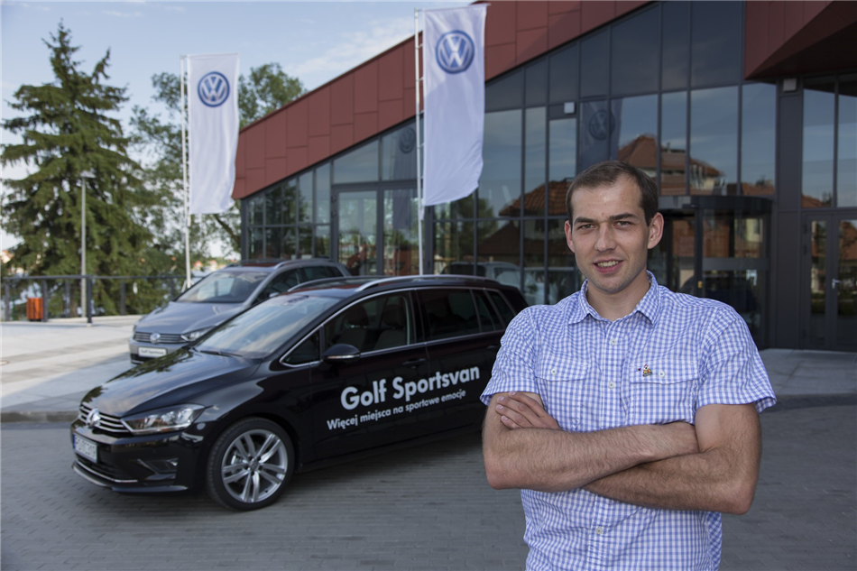 Zbigniew Bródka ambasadorem marki VW